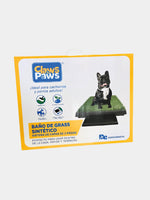 Baño-de-grass-sintético-grande-+-repuesto-para-perro-Claws-&-Paws-