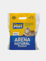 Arena-natural-premium-para-gato-10-kg-Claws-&-Paws