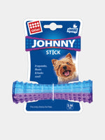 Juguete-de-goma-morado/azul-para-perro-Pequeño-Johnny-Stick-GiGwi