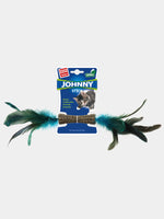 Juguete-para-gatos-2-lados-de-pluma-Catnip-Johnny-Stick-GiGwi