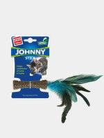 Juguete-para-gatos-1-lado-de-pluma-Catnip-Johnny-Stick-GiGwi