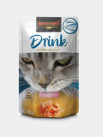 Alimento-complementario-para-gatos-sabor-salmón-Drink-40gr-Leonardo