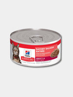 Alimento-de-salmón-para-gatos-Science-Diet-Feline-Adult-156-g-Hills