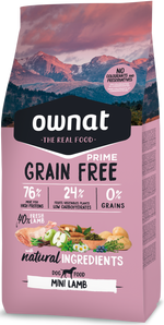 Alimento-de-cordero-para-perros-Grain-Free-Prime-Mini-3-kg--Ownat