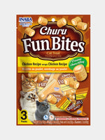 Snack-sabor-a-pollo-para-gatos-Churu-Fun-Bites-Inaba